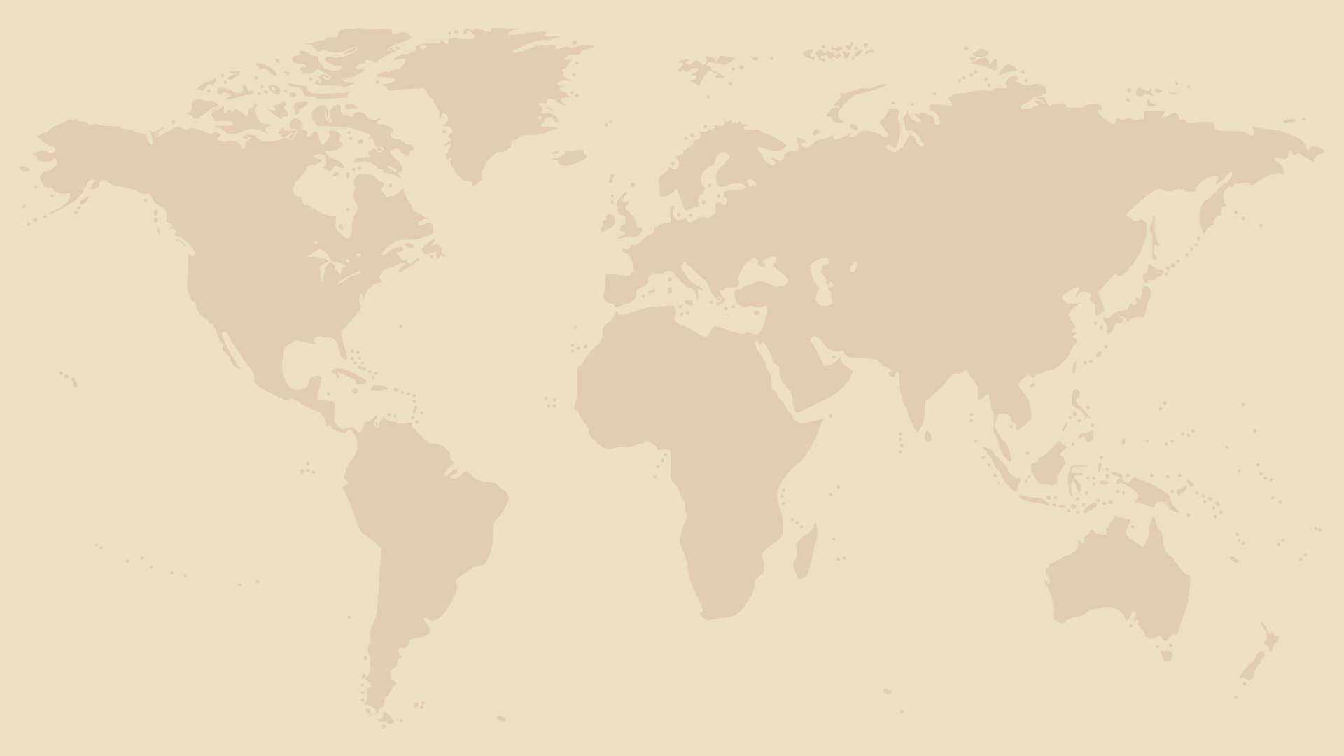 World Map with Asia